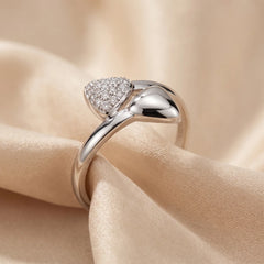 0.13 CT Trillion Bypass Ring