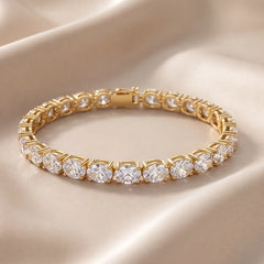 15.00 CT Oval Diamond Tennis Bracelet