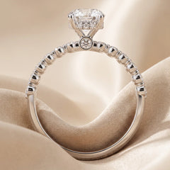 1.64 CT Round Diamond Vintage Ring
