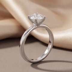 1 CT Round Solitaire Ring