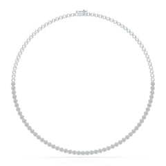 3.8 CT Lab Diamond Tennis Necklace