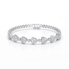 1.14 CT 18KT Lab Diamond Classic Women's Bracelet