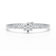 Baguette Cut 1.17 CT Lab Diamond Bracelet