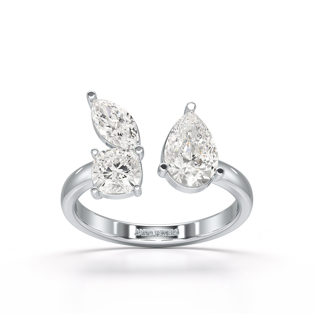 1.8 CT Lab Diamond Multi Shape Ring