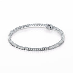 2.5 CT Round cut Lab Diamond Tennis Bracelet
