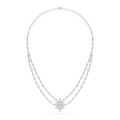 Layered Lab Grown Diamond 3.74 CT Necklace
