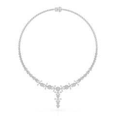 3.85 CT Lab Grown Diamond Drop Necklace