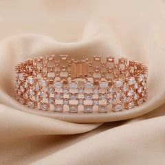 18.3 CT Multi Shape Row Bracelet