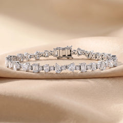 6 CT Multi Shape Tennis Bracelet