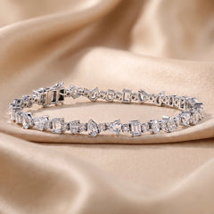 6 CT Multi Shape Tennis Bracelet