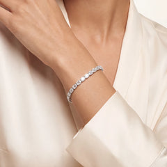 7 CT Emerald Tennis Bracelet