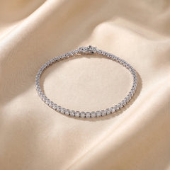 7.18 CT Round Cut Tennis Bracelet