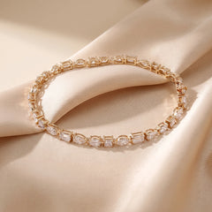 7.40 CT Multi Shape Tennis Bracelet