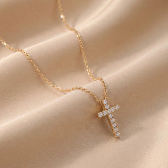 0.24 CT Cross Pendant