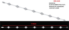 1.75 CT Round Diamond Bezel Station Bracelet