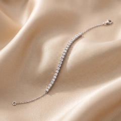 0.90 CT Round Diamond Tennis Bracelet
