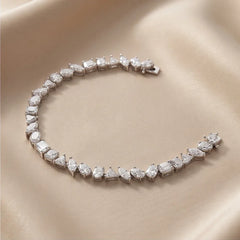 20 CT Multi Shape Diamond Bracelet