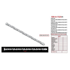 20 CT Multi Shape Diamond Bracelet
