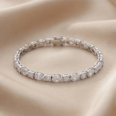 11.45 CT Multi Shape Diamond Bracelet