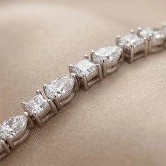11.45 CT Multi Shape Diamond Bracelet