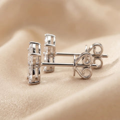 1.60 CT Marquise Diamond Floral Studs
