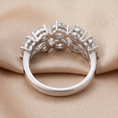 2 CT Pear Cluster Diamond Ring