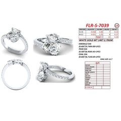 1.99 CT Multi Shape Diamond Ring