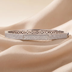1.69 CT Diamond Pavé Octagonal Bangle