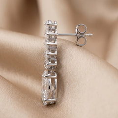3.15 CT Marquise Diamond Drop Earrings
