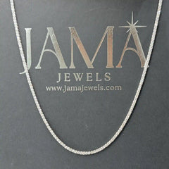 6.60 CT Round Cut Lab Diamond Tennis Necklace (Ready for Delivery)