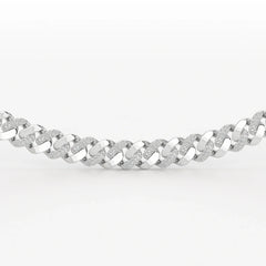 6 CT Round Cut Men's Cuban Chain