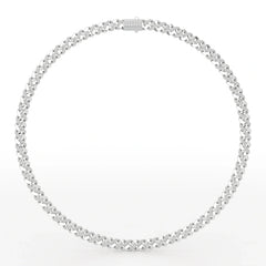 6 CT Round Cut Men's Cuban Chain