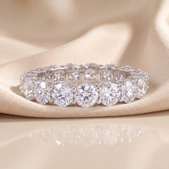 4.23 CT Round Full Eternity Band