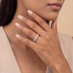 4.23 CT Round Full Eternity Band