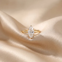 2 CT Marquise Solitaire Ring