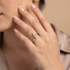 2 CT Marquise Solitaire Ring