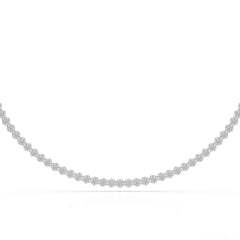 3.8 CT Lab Diamond Tennis Necklace
