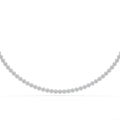 3.48 CT Lab Diamond Tennis Necklace