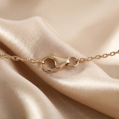 1.08 CT Pear Cut Drop Necklace