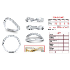 0.85 CT Round Wave Band