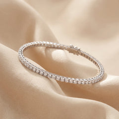 3.43 CT Round Diamond Bangle