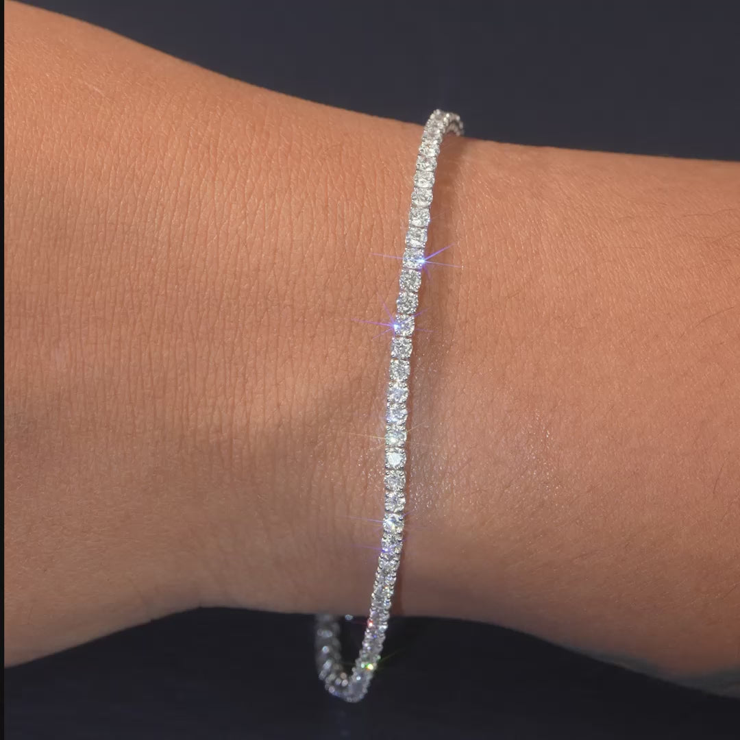 2.19 CT Round Tennis Bracelet
