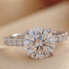 2.59 CT Round Solitaire Pavé Ring