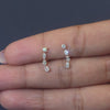 0.42 CT Multi Shape Climber Earrings