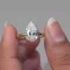 2.7 CT Pear Cut Solitaire Ring