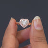 1.79 CT Pink Diamond Fancy Cut Halo Ring