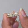 1.34 CT Multi Shape Cluster Band