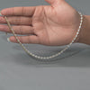 11.26 CT Pear Cut Tennis Necklace