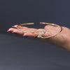 3 CT Pear-Cluster Open Collar Choker