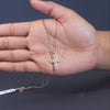 1.73 CT Baguette Cross Pendant
